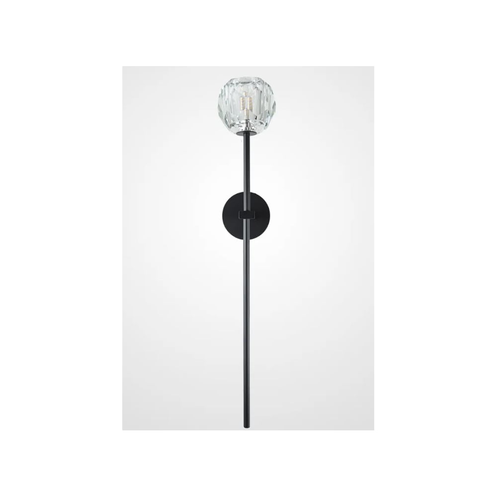Изображение товара Бра IMPERIUMLOFT RH Boule de Cristal Long Черный 73687-22 стильный светильник в современном дизайне