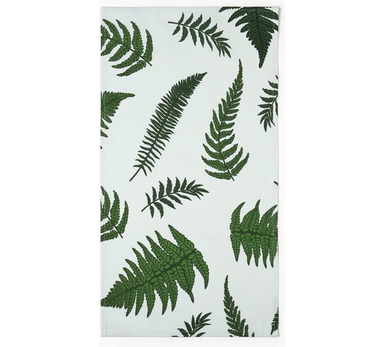 Изображение товара Полотенце Этель Папоротник 40x70 см, репс 220 г/м2, 100% хлопок 10783226
