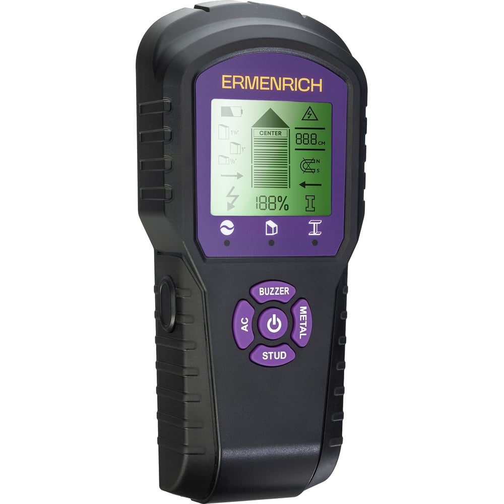 Изображение товара Детектор проводки Ermenrich Ping SM60 профессиональный для металлов и дерева