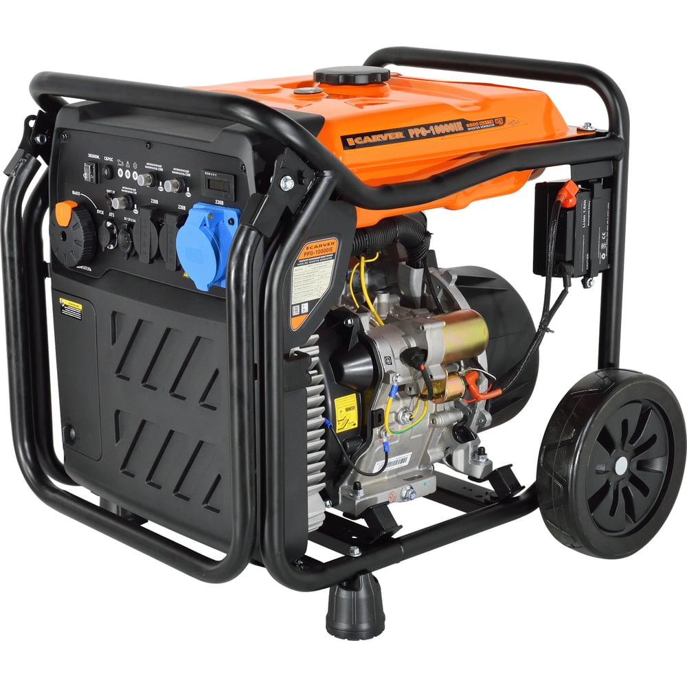 Изображение товара Инверторный генератор CARVER PPG-10000IE мощностью 8.5 кВт