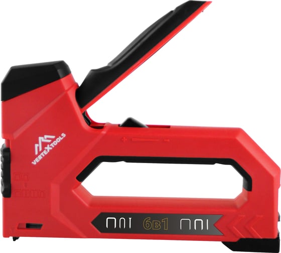 Изображение товара Многофункциональный строительный степлер vertextools PRO 6-14 мм, тип 140, 53, 28, 300 0043-07