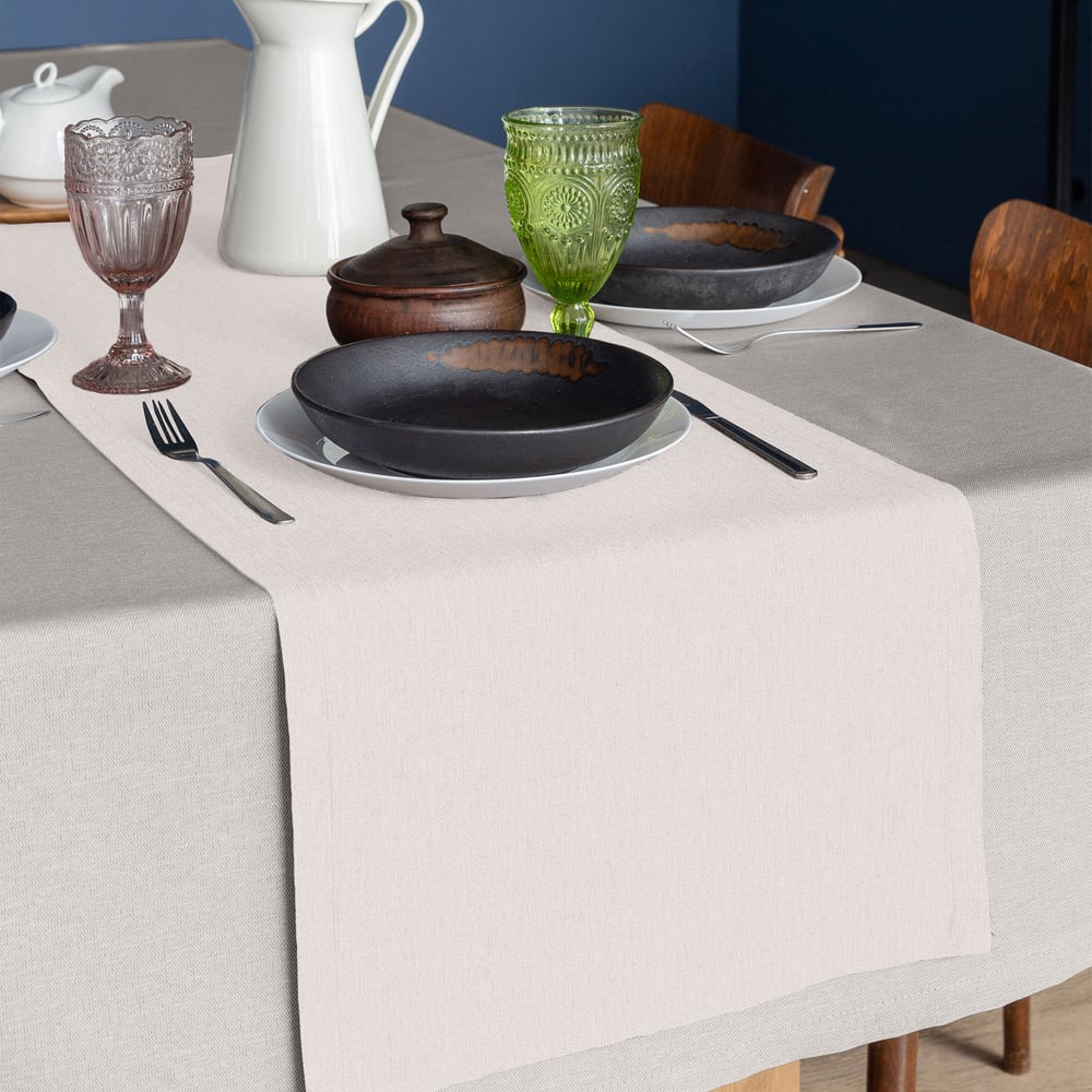 Изображение товара Дорожка сервировочная Волшебная Ночь 40х140 см бежевый полиэстер классика