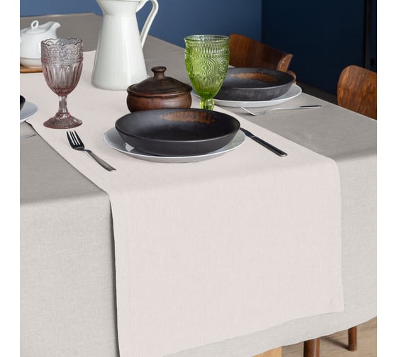 Изображение товара Дорожка сервировочная Волшебная Ночь 40х140 см Кокос 920747