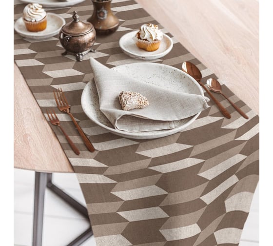 Изображение товара Дорожка сервировочная Волшебная Ночь 40х140 см Иллюзия 784318