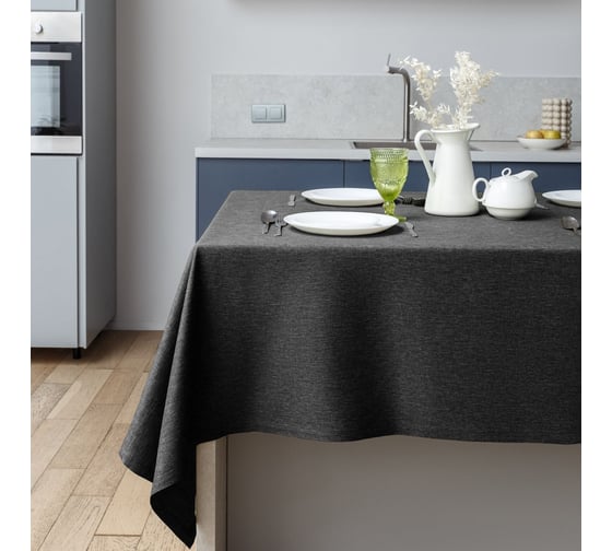 Изображение товара Скатерть Волшебная Ночь 165х200 см Графит 779494