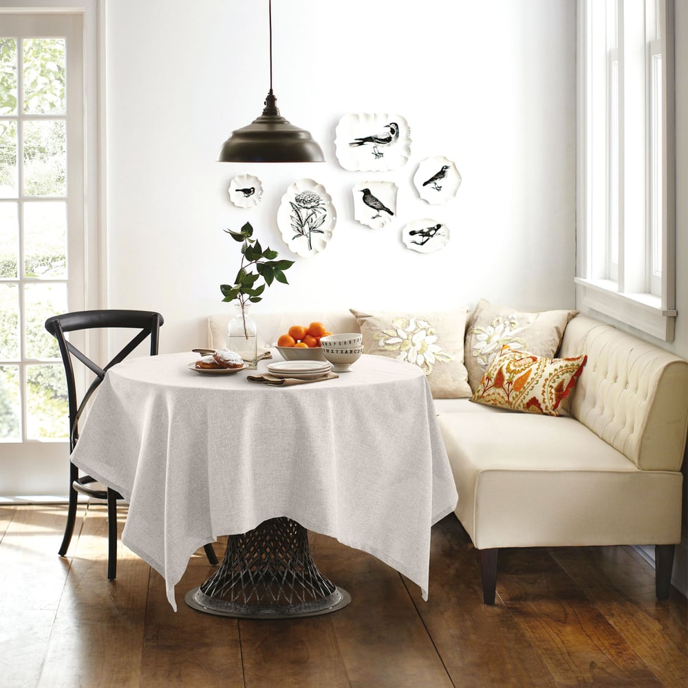 Изображение товара Скатерть Волшебная Ночь 165х200 см, водоотталкивающая, однотонная, рогожка