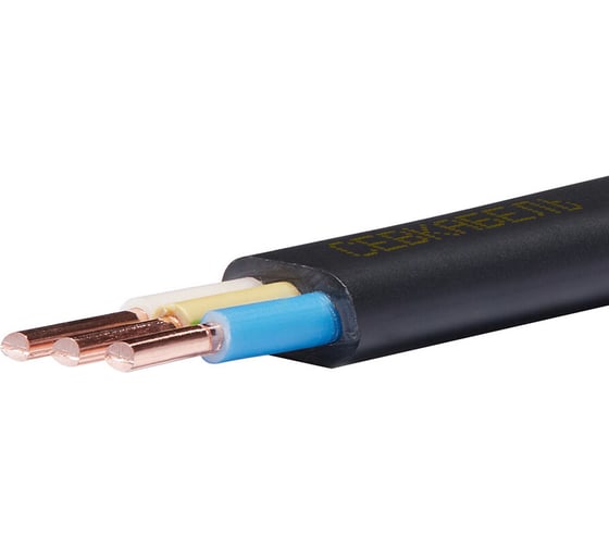 Изображение товара Кабель Севкабель ВВГп-НГ(А)-LS 3х2,5 мм 50 м 05403