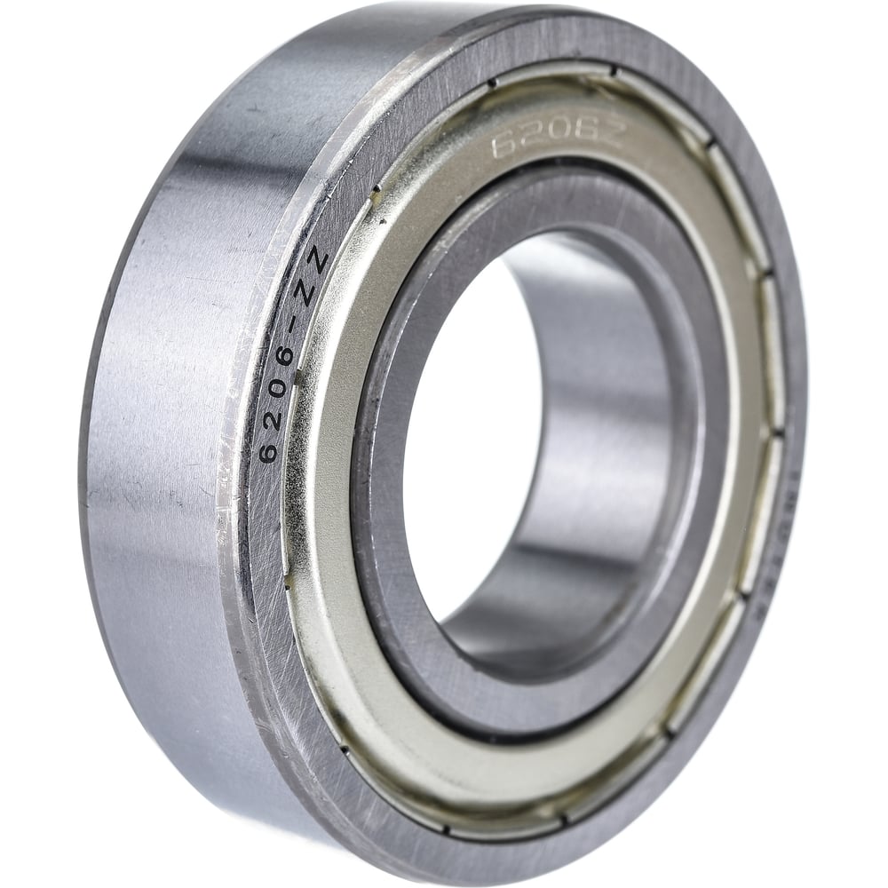 Изображение товара Подшипник SNR 6206KZZ радиальный шариковый закрытый с двух сторон