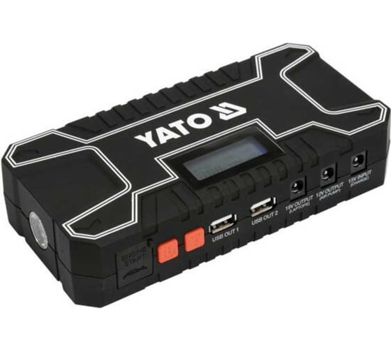 Изображение товара Портативное пусково-зарядное устройство YATO 12000mAч YT-83082 395083082 092 1