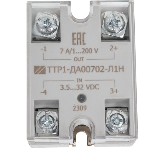 Изображение товара Реле твердотельное постоянного тока ЗАО Протон-Импульс в инновационном конструктиве 1 ТТР1-ДА00702-Л1Н Пр30001