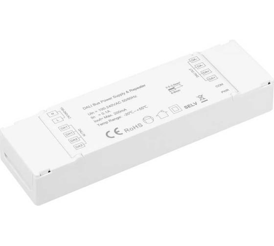 Изображение товара Блок питания шины INTELLIGENT ARLIGHT SMART-DALI-302-72-RPT-SUF IARL, IP20 Пластик, 1шт 046473