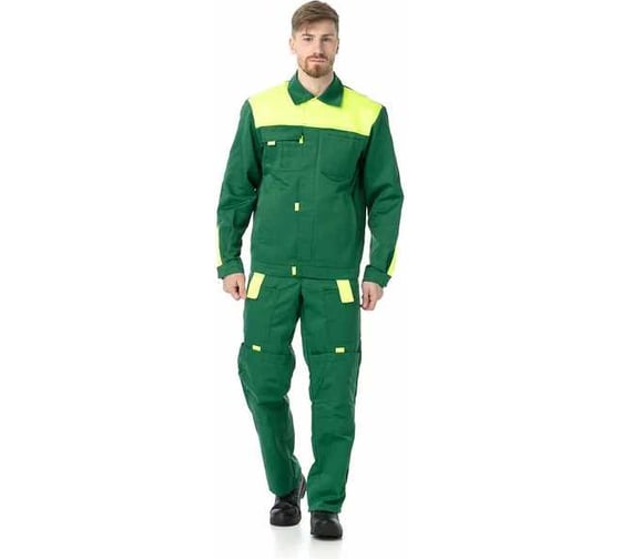 Изображение товара Костюм рабочий ИВАРУС Фаворит - 1 зеленый, размер 68-70, рост 182-188 281 68/182