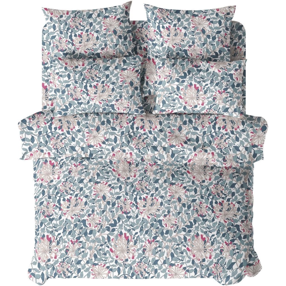 Изображение товара Комплект постельного белья Самойловский Текстиль Муравушка семейный бязь 110 г/м2 5 предметов