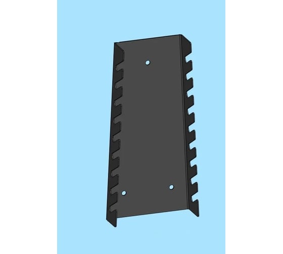 Изображение товара Настенный держатель для гаечных ключей Parallax для 9-ти ключей, черный, металлический 526BX100030220