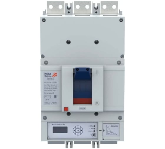Изображение товара Выключатель автоматический КЭАЗ OptiMat D800H-MR2-У3 307836