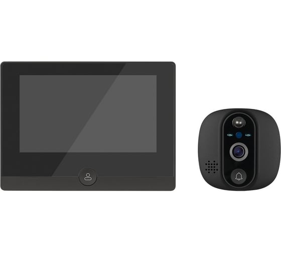 Изображение товара Видеоглазок Novihome FOCUS 4 WIFI KIT LITE v. - Full HD c переадресацией вызова на смартфон и PIR датчиком движения; Слот microSD до 128 Гб; microUSB Type C; АКБ 5000 мАч 4374