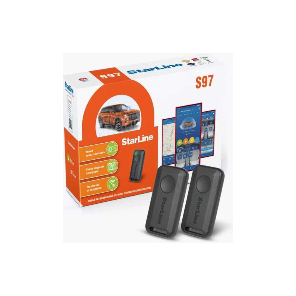 Изображение товара Охранно-телематический комплекс StarLine S97 CAN+FD GPS 4004769