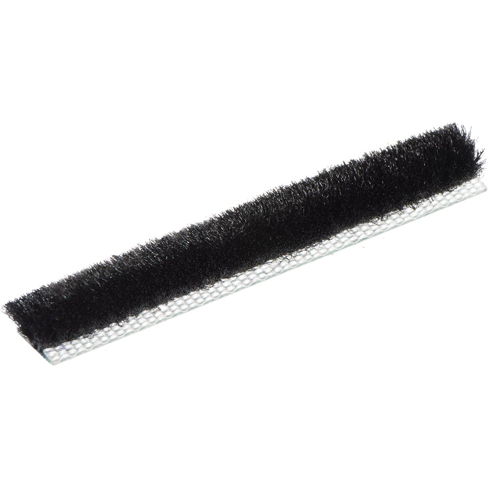 Изображение товара Щёточный уплотнитель Mebax Lite 7x6 черный на клей 200 м для окон и дверей