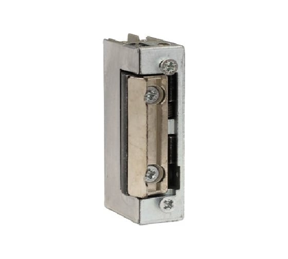 Изображение товара Электромеханическая защелка симметричная узкая Smartec ЭМЗ ST-SL451NC радиальный язычок, HЗ, без планки, регулируемый язычок smkd0428