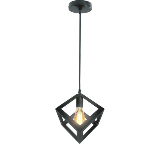 Изображение товара Светильник подвесной MAXLIGHT CAST 1010 BLACK, 1* E27, черный 00-00001226