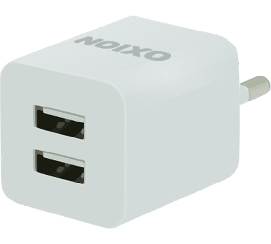 Изображение товара Сетевое зарядное устройство OXION 2А, 2USB, арт. ACR-102