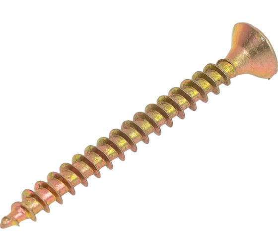 Изображение товара Шуруп универсальный НАКРЕПКО желтый, 4x40, 1 кг 600322