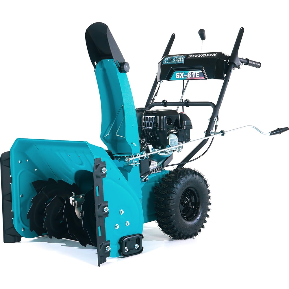 Изображение товара Бензиновый снегоуборщик Steviman SX-61E мощный и надежный эксперт для зимней уборки