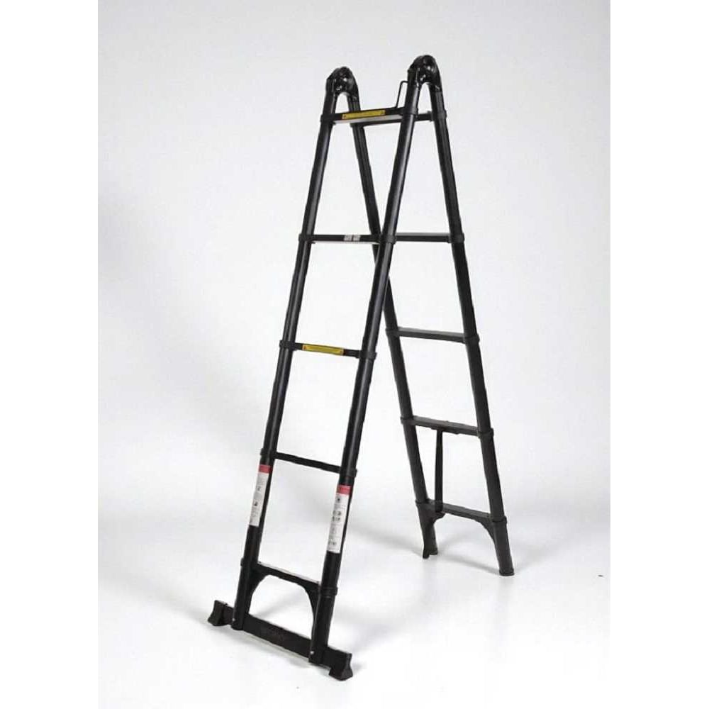 Изображение товара Телескопическая лестница WORKY стальная 2,1/4,2м 5/10 ступеней ARD259950