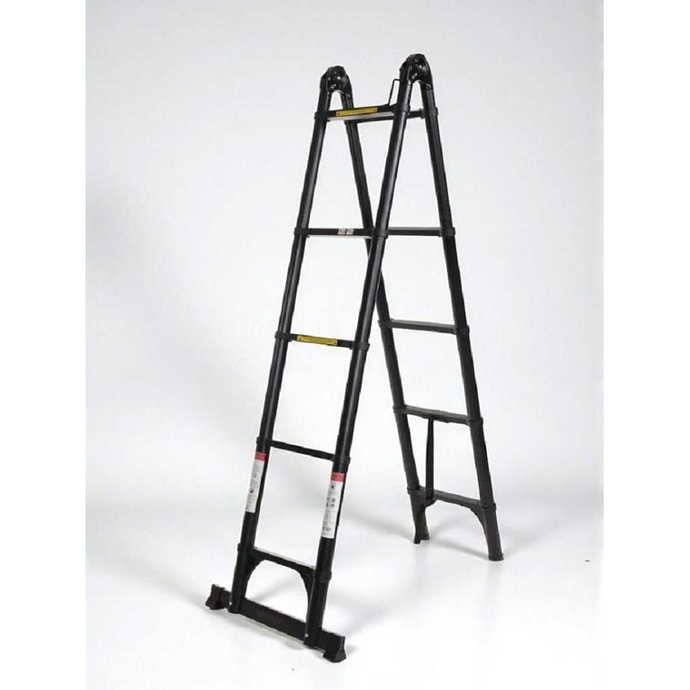 Изображение товара Телескопическая стальная стремянка WORKY ARD259952 2,9/5,8м 7 ступеней