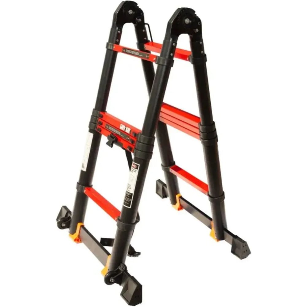 Изображение товара Телескопическая стремянка WORKY BLACK 8м 10+10 ступеней ARD259962