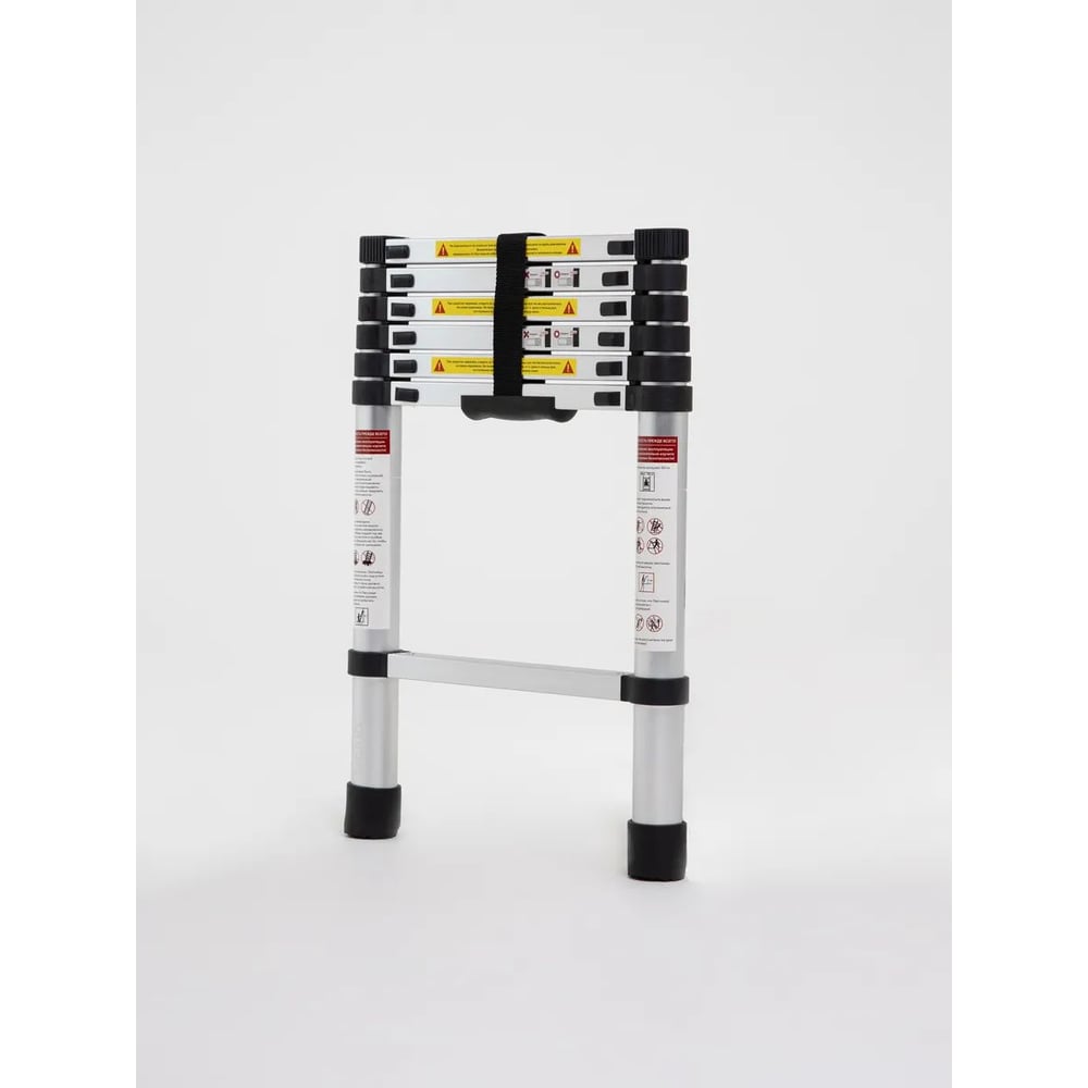 Изображение товара Лестница телескопическая WORKY стальная 2,3м, 6 ступеней ARD259943