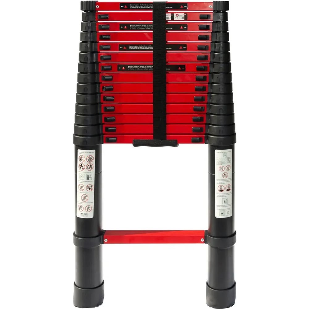 Изображение товара Телескопическая лестница WORKY BLACK 5м 13 ступеней ARD259956