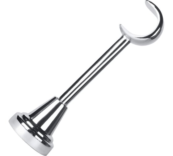 Изображение товара Кронштейн ООО АС Март металл, стеновой, диаметр 25 мм, Хром, 13 см 4812634015178