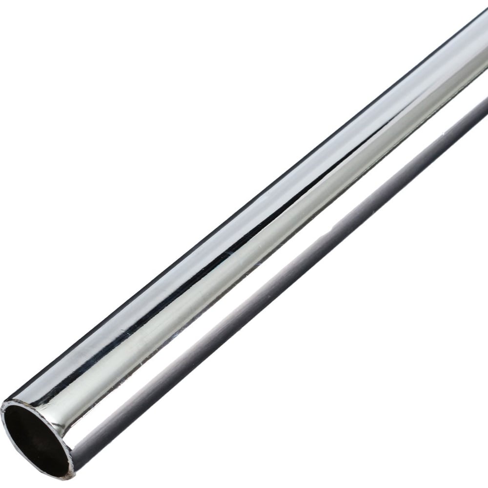 Изображение товара Труба хромированная 16 мм длина 1.6 м для карнизов