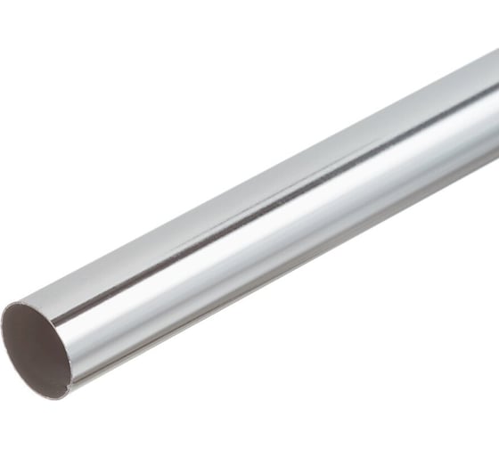 Изображение товара Труба ООО АС Март диаметр 25 мм, гладкая, хром, 1.6 м 4812634010876