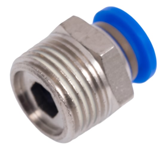 Изображение товара Фитинг для пластиковых трубок Partner 8мм, с наружной резьбой 3/8" PA-SPC08-03(9319)