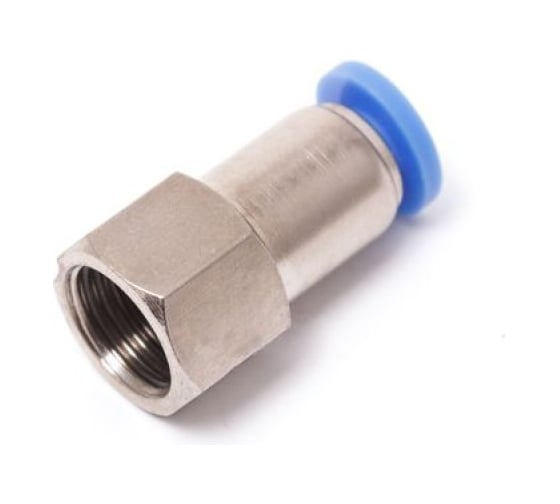 Изображение товара Фитинг для пластиковых трубок Partner 6мм, с внутренней резьбой 1/4" PA-SPCF06-02(9358)