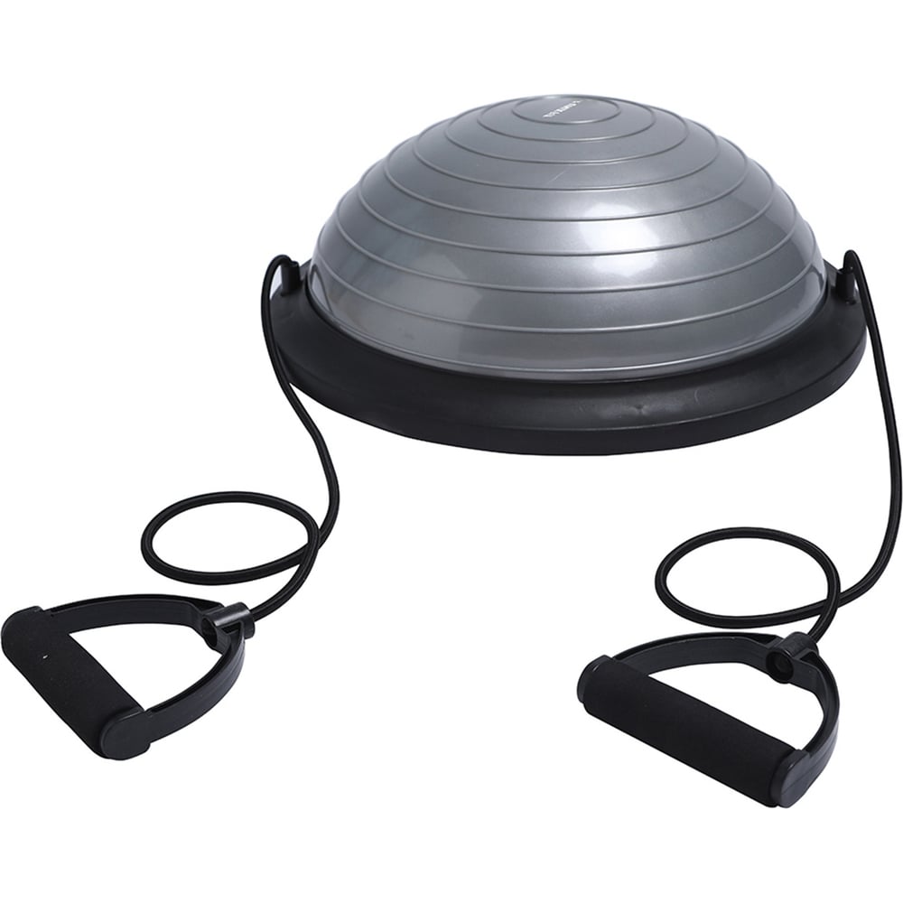 Изображение товара Полусфера балансировочная UNIXFIT Bosu 46 см с эспандерами