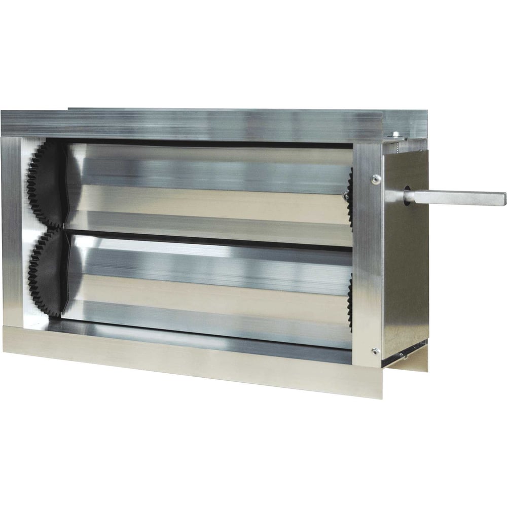 Изображение товара Заслонка WAER S 60-35 для вентиляции алюминий ручной привод