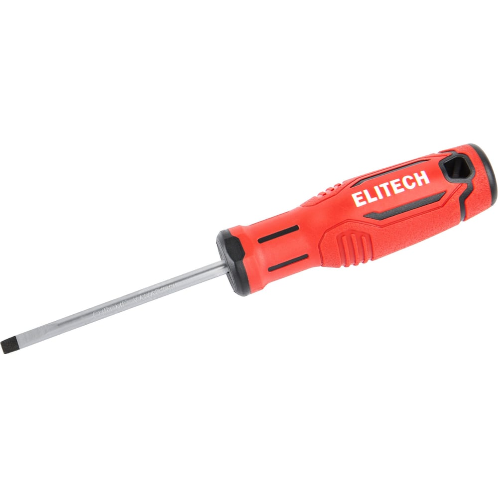 Изображение товара Отвертка Elitech SL5X75мм 211102 207132 для точных работ