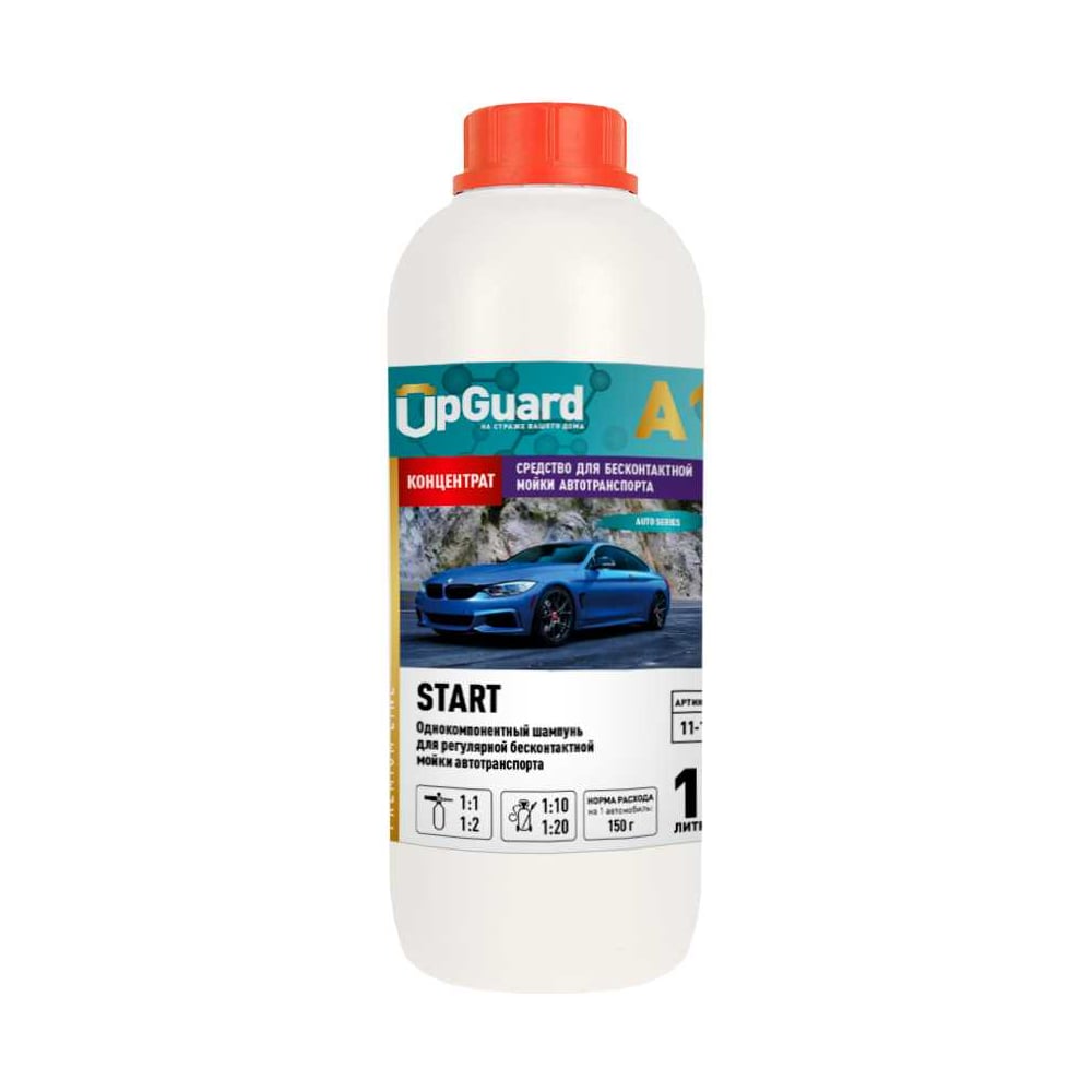Изображение товара Автошампунь для регулярной бесконтактной мойки. UPGUARD A1 START 1л. 11-1