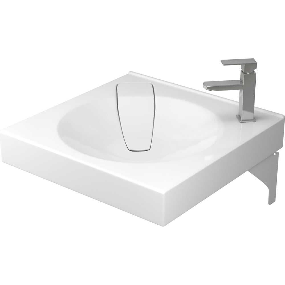 Изображение товара Комплект раковины над стиральной машиной Bauedge BAU 4 в 1 из литьевого мрамора