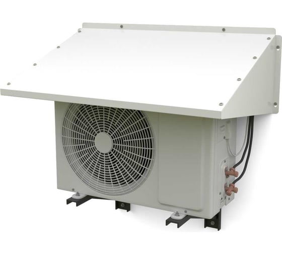 Изображение товара Защитный козырек для кондиционера АрсеналЪ 325х950х550 белый 1 мм. кб950