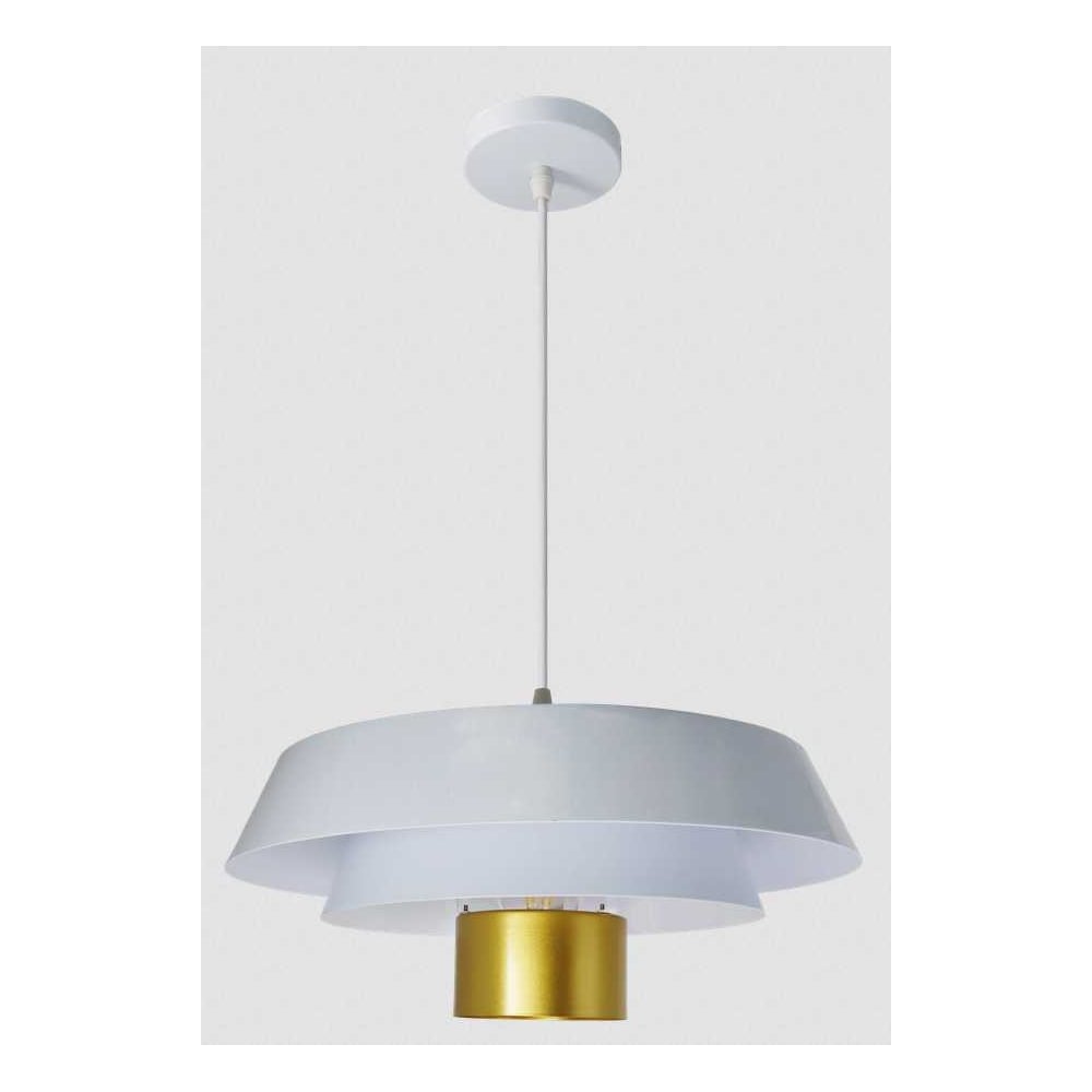 Изображение товара Светильник подвесной MAXLIGHT CAST 1025 WHITE, длина провода 1м, диаметр плафона 450мм, 1* E27 00-00001265