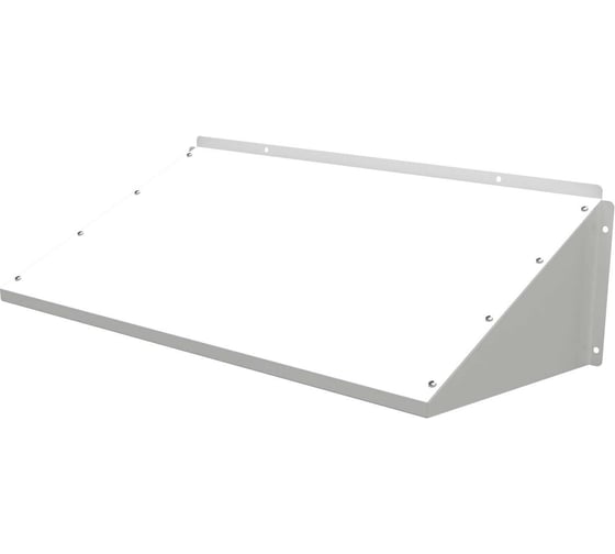 Изображение товара Защитный козырек для кондиционера 360х1150х650 усиленный белый 1.5 мм кб1150У