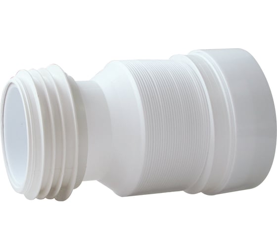 Изображение товара Отвод для унитаза Bauedge BAU Dream гофрированный, L250-460 мм, D110 мм WR0020