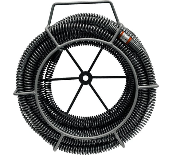 Изображение товара Комплект прочистных спиралей VOLL СТАНДАРТ диаметром 32 мм, 4.5 м - 5 шт, на барабане VOLL 7.73205