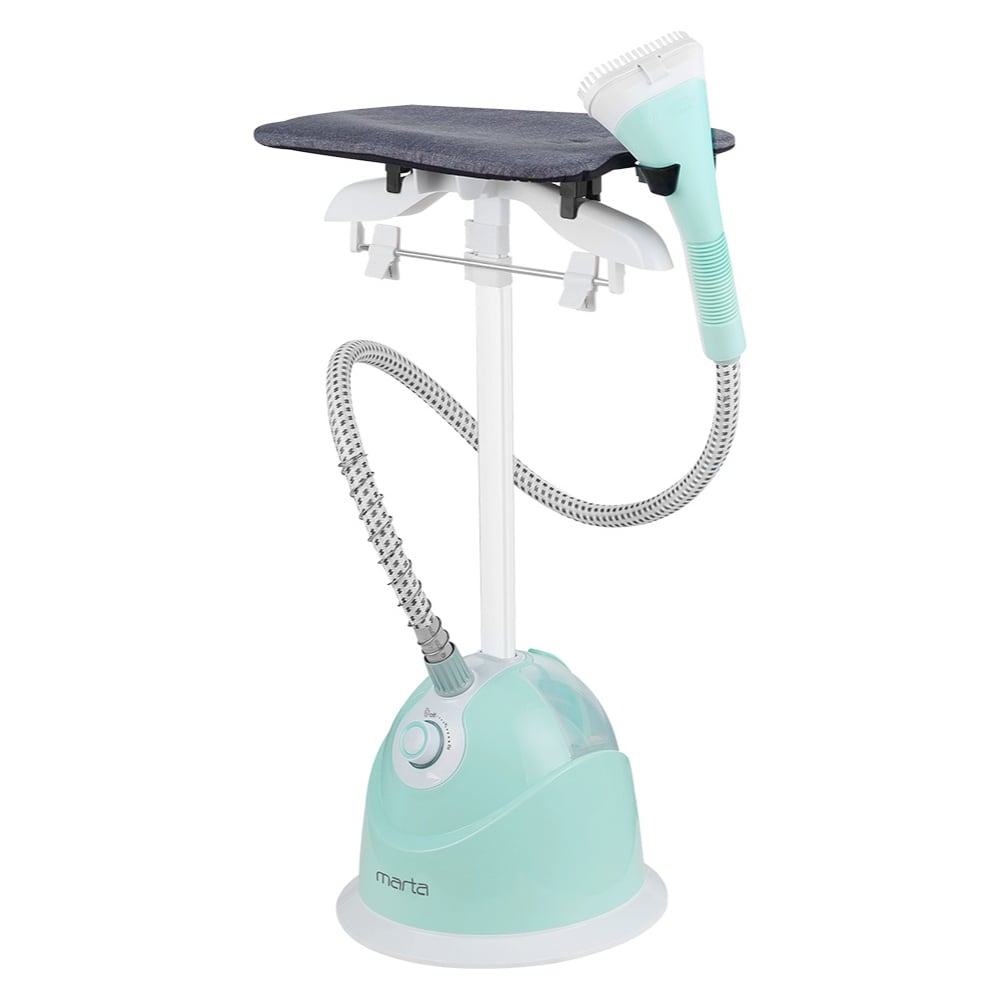 Изображение товара Напольный отпариватель MARTA MT-ST1195A ментол/белый