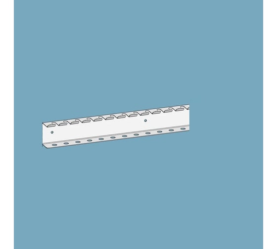 Изображение товара Держатель для отверток Parallax 380 мм, двойной, металлический, настенный, белый, лофт, навесной для гаража, мастерской 523WN030050380-OTV