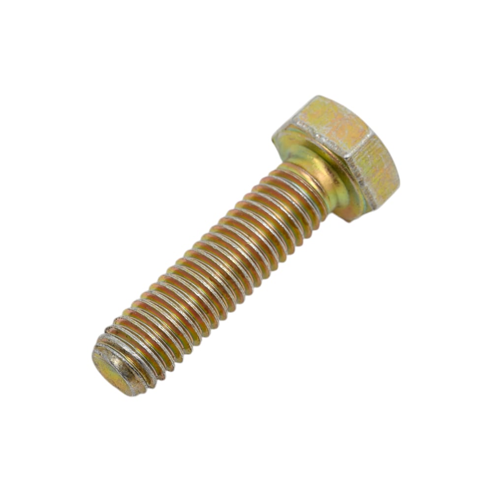 Изображение товара Болт ОПМ DIN 933 М8x30 с желтым цинковым покрытием 100 шт